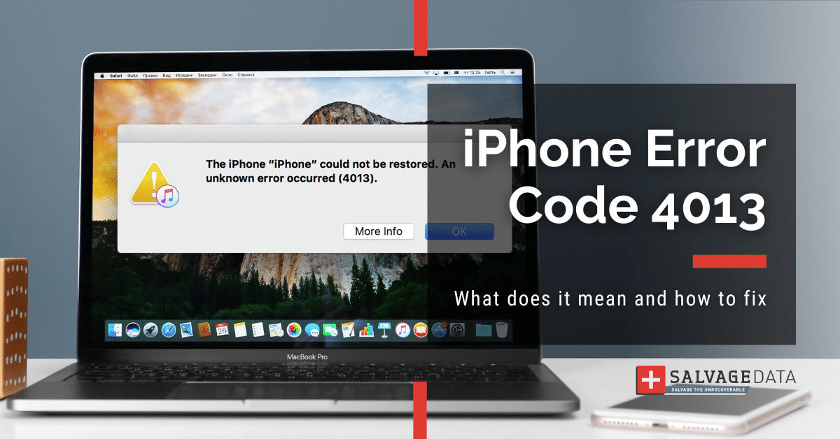 ข้อผิดพลาดของ iPhone 4013: การแก้ไขอย่างรวดเร็วและเคล็ดลับการป้องกัน