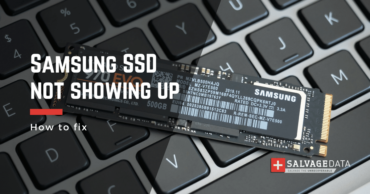 Diselesaikan: Samsung SSD tidak muncul di windows
