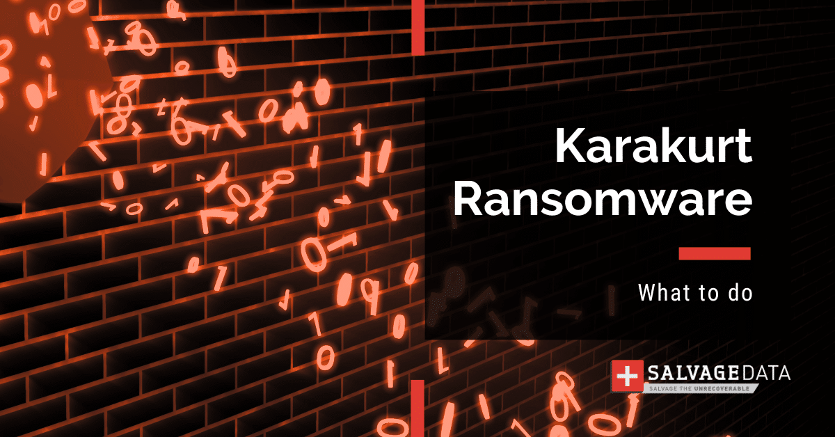 Karakurt ransomware: ทุกอย่างเกี่ยวกับกลุ่มกรรโชก