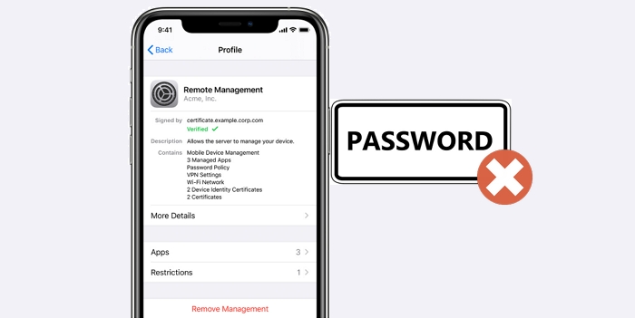 4 วิธีในการหลีกเลี่ยง MDM อย่างถาวรบน iPhone/iPad โดยไม่มีรหัสผ่าน [100% ปลอดภัยและปลอดภัย]