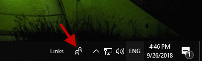 วิธีลบแถบผู้คนออกจากแถบงาน Windows 10
