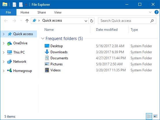 วิธีล้างไฟล์ล่าสุดใน Windows 10 Explorer