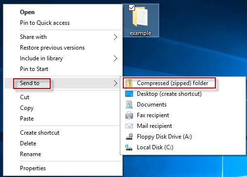 Cara zip dan unzip file di windows 10 tanpa perangkat lunak winzip