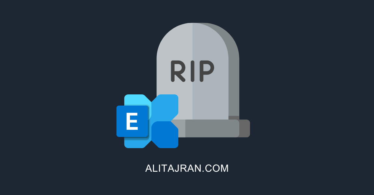 Exchange Server 2016/2019 สิ้นสุดการสนับสนุน