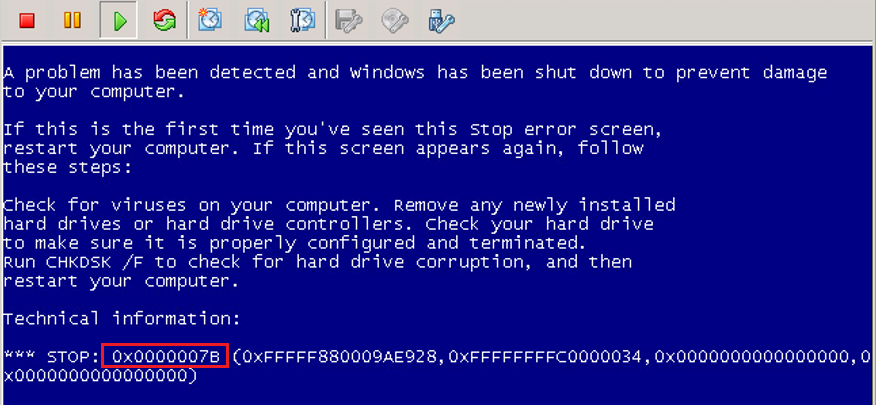 Perbaiki: Kesalahan BSOD 0x0000007b (Inaccessable_boot_device) di Windows