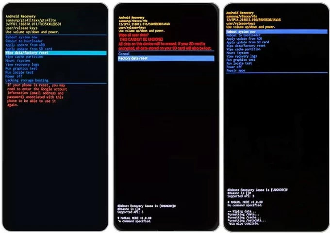 รีเซ็ตโทรศัพท์ Android ที่ล็อคโดยไม่มีรหัสผ่าน