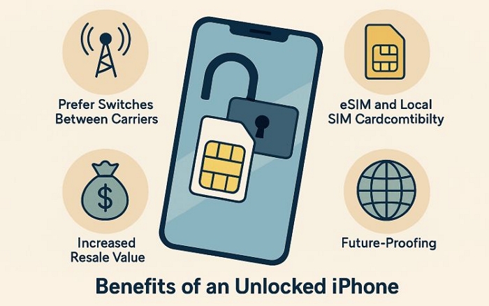 วิธีปลดล็อค iPhone ฟรี