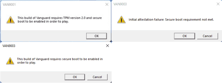 วิธีแก้ไขข้อผิดพลาด Van9003 Valorant ใน Windows 11