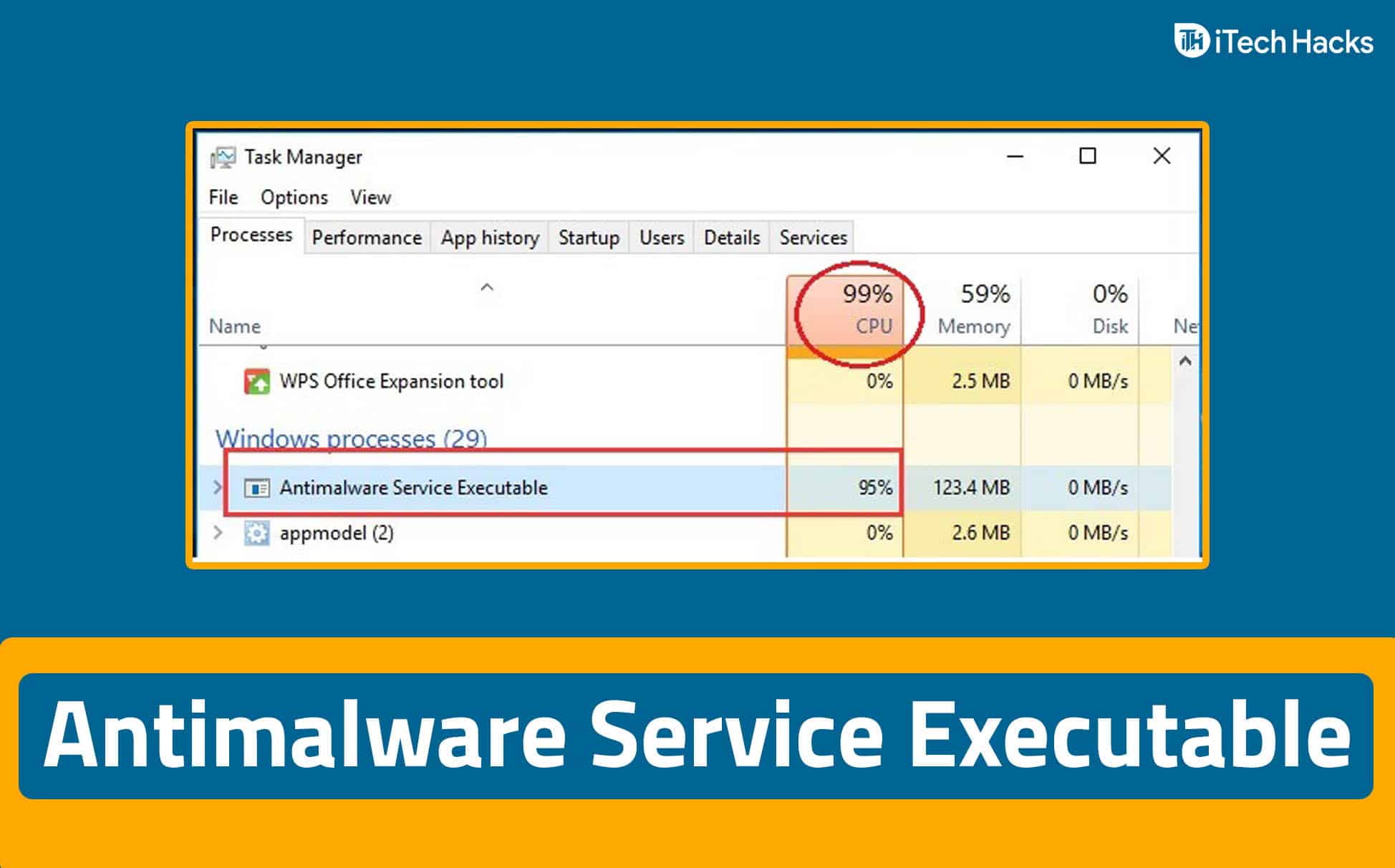 Khắc phục: Tắt dịch vụ Antimalware có thể thực thi cho CPU cao