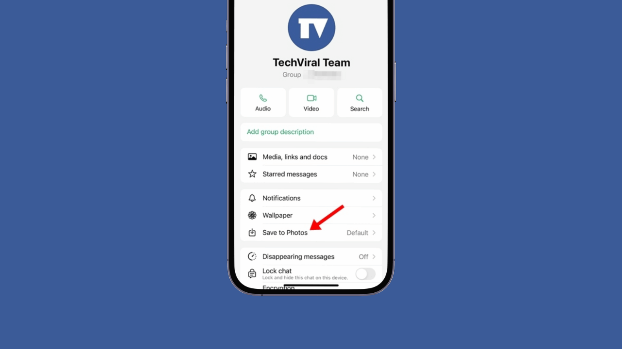 Cách lưu ảnh từ WhatsApp trên iPhone
