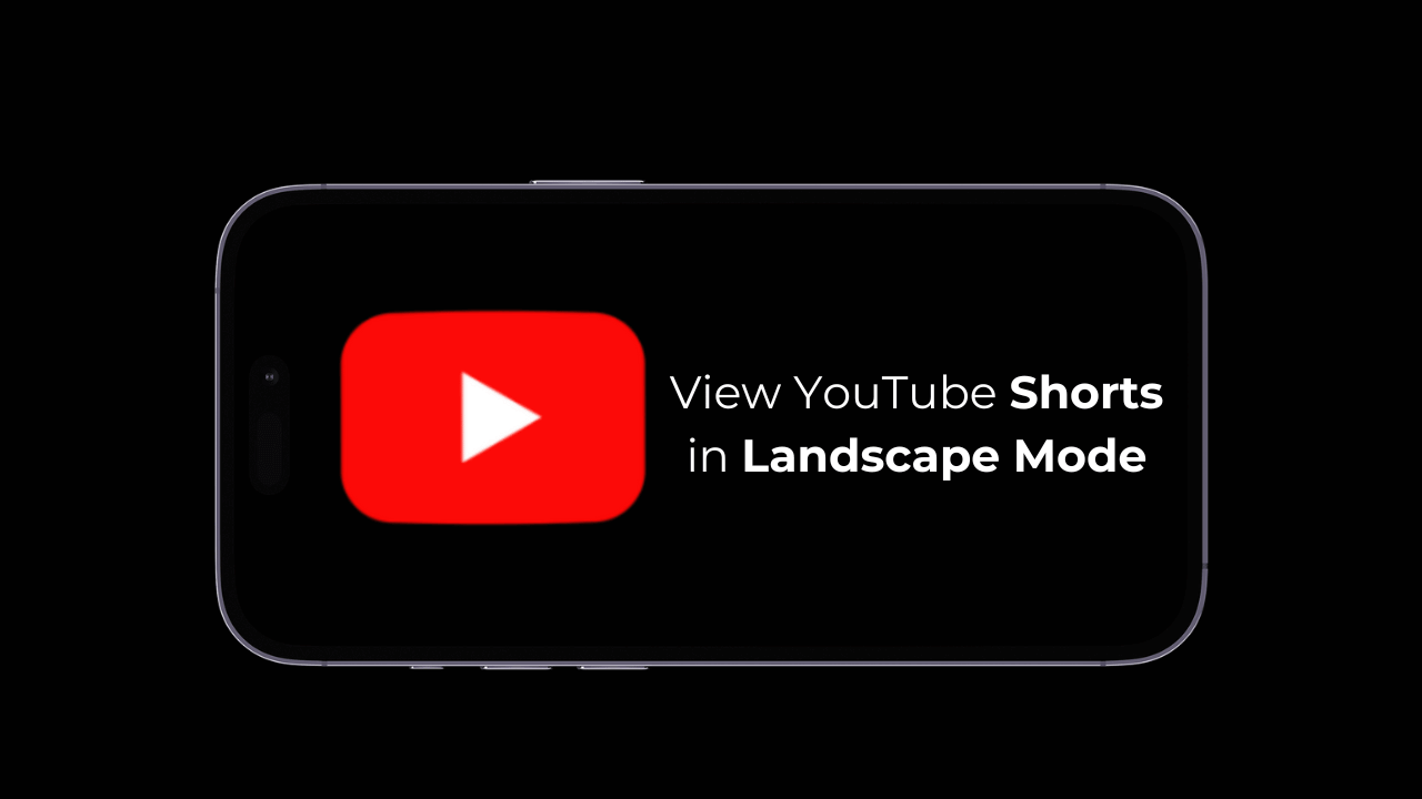 วิธีดูกางเกงขาสั้น YouTube ในโหมด Landscape