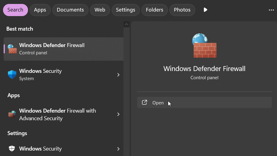 Microsoft ยอมรับข้อผิดพลาดของ Windows 11 Firewall ยังไม่ได้รับการแก้ไข