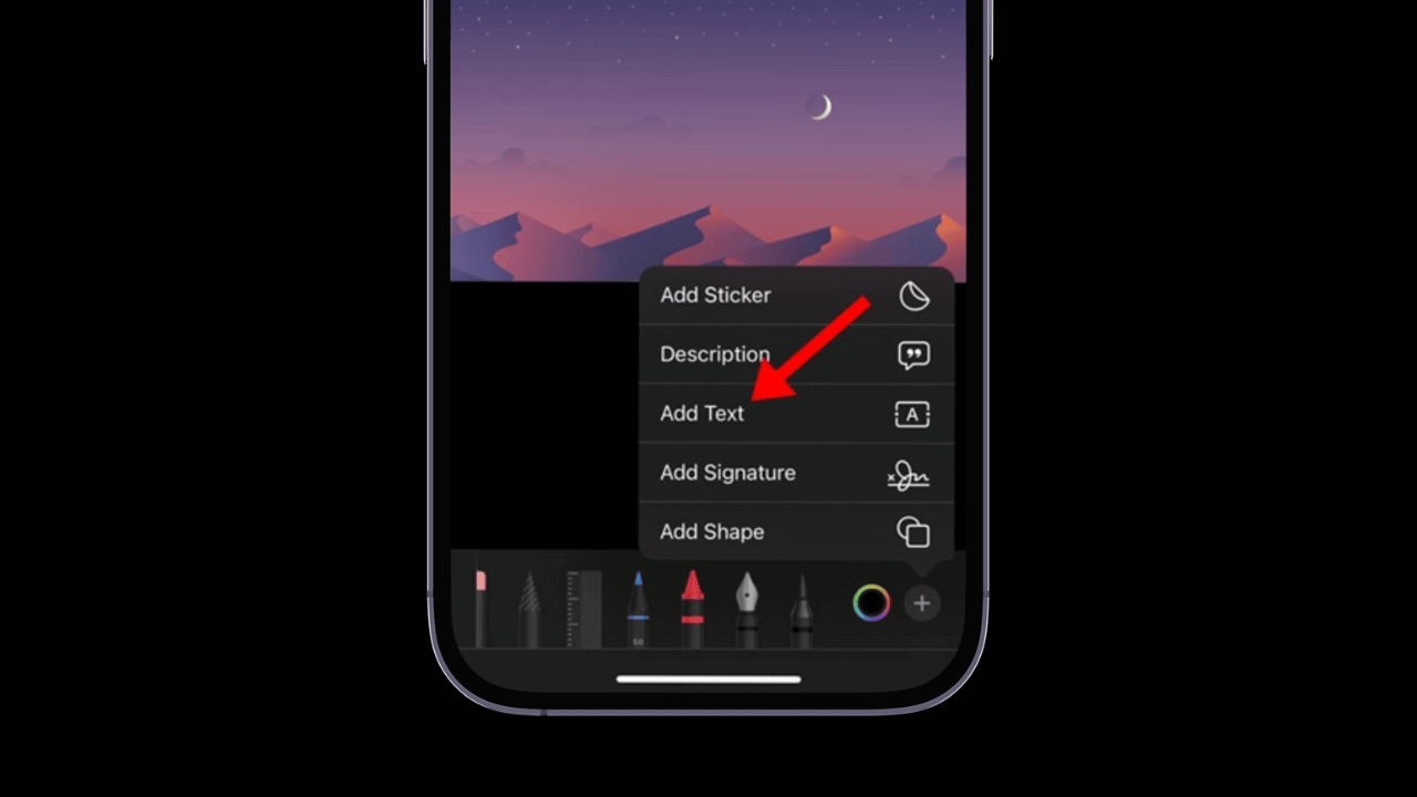 Cách thêm văn bản vào ảnh trên iPhone