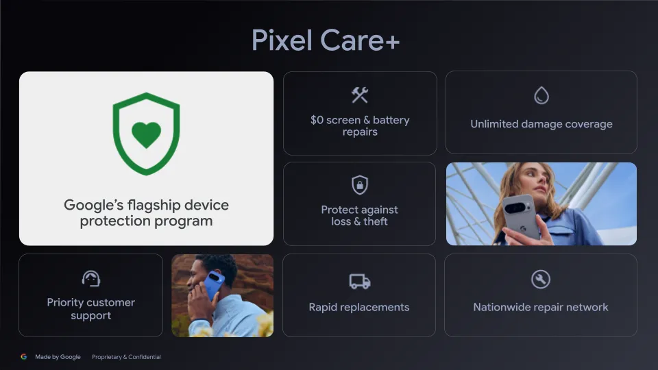 Pixel Care+ ของ Google อยู่ที่นี่ด้วยการซ่อมแซม $ 0 และการเรียกร้องไม่ จำกัด