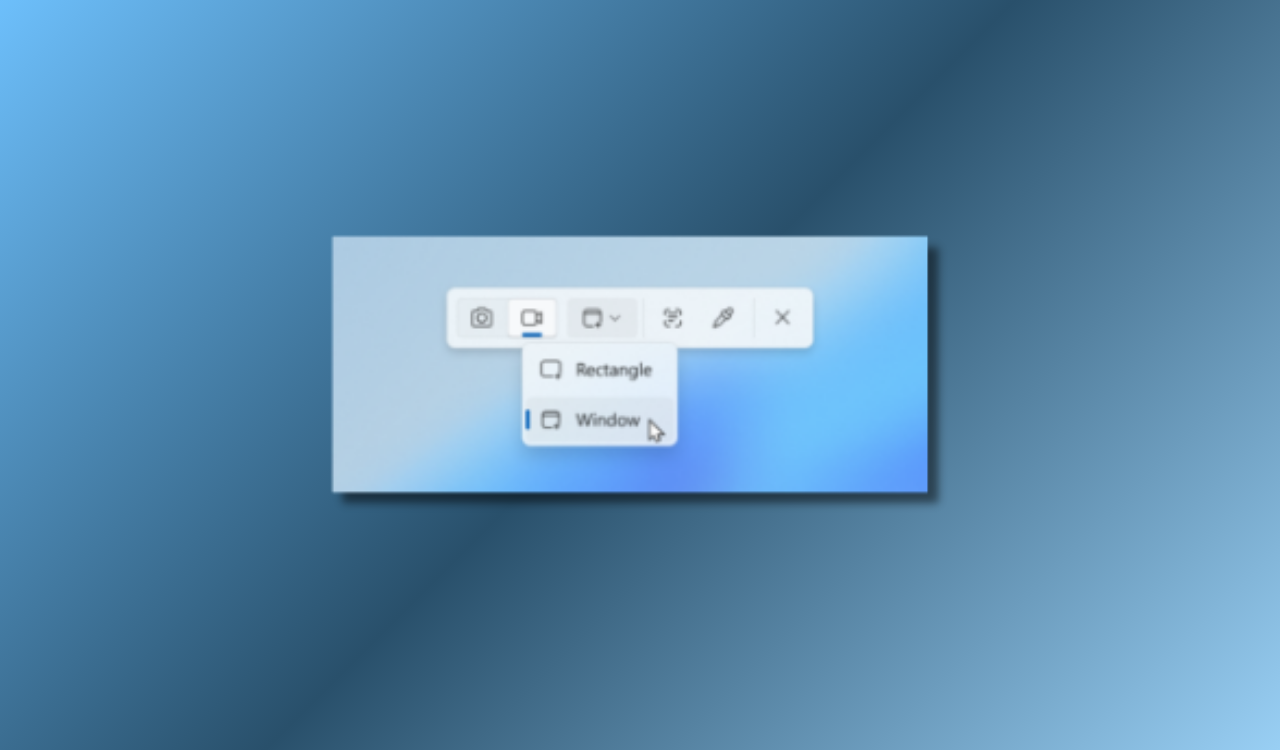 Alat pemotongan di windows 11 Mendapat perekaman layar mode jendela dengan pembaruan beta KB5064093