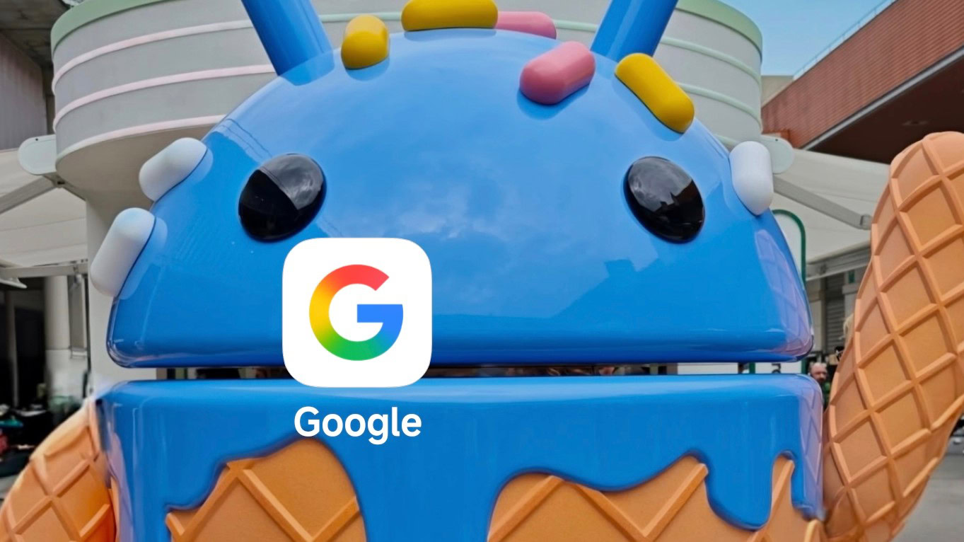 Logo G Google yang menyenangkan di seluruh perusahaan dengan energi pelangi yang cerah