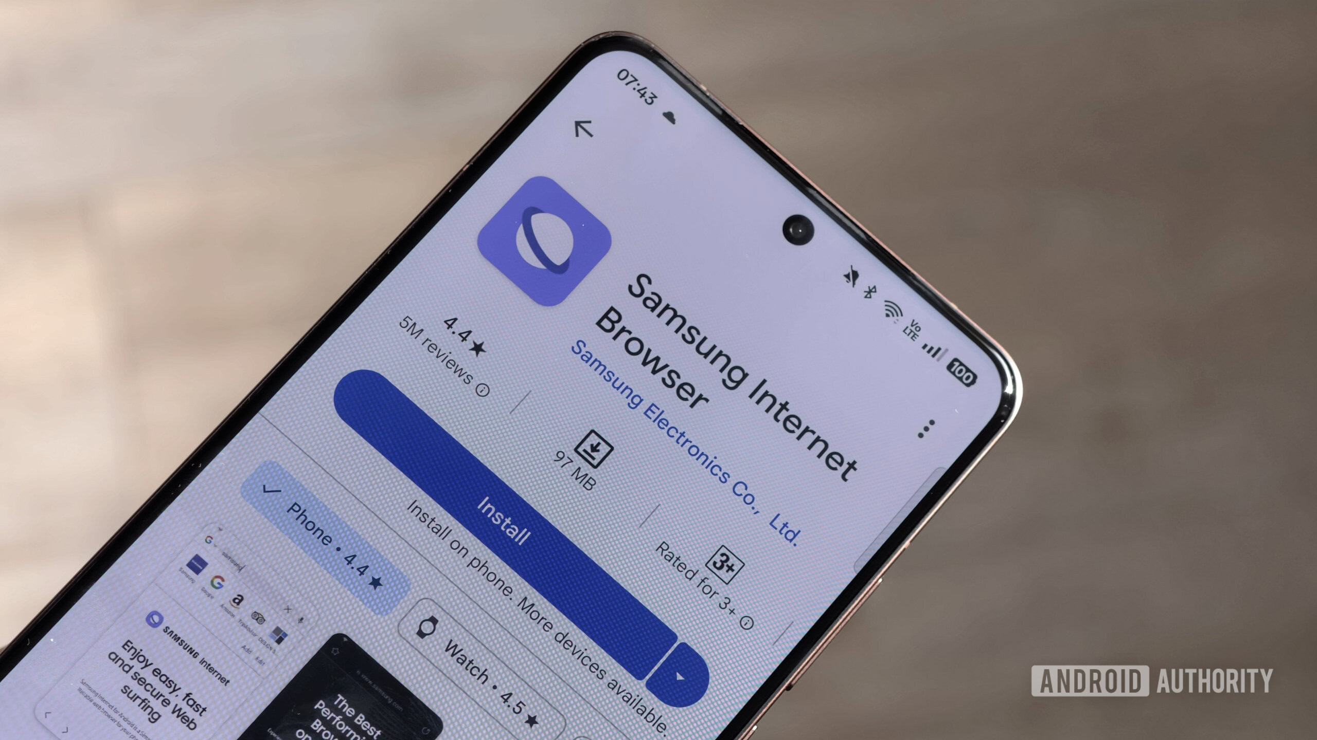 Samsung akhirnya membuat versi PC untuk browser Android-nya